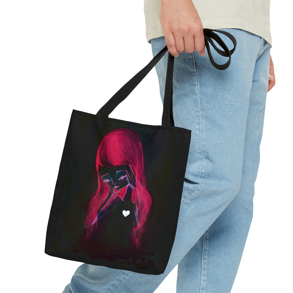 Girl Inverted · Tote Bag