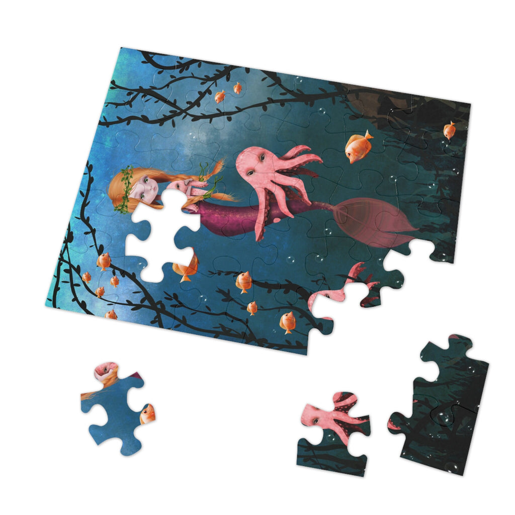 Ginger mermaid · Jigsaw Puzzle