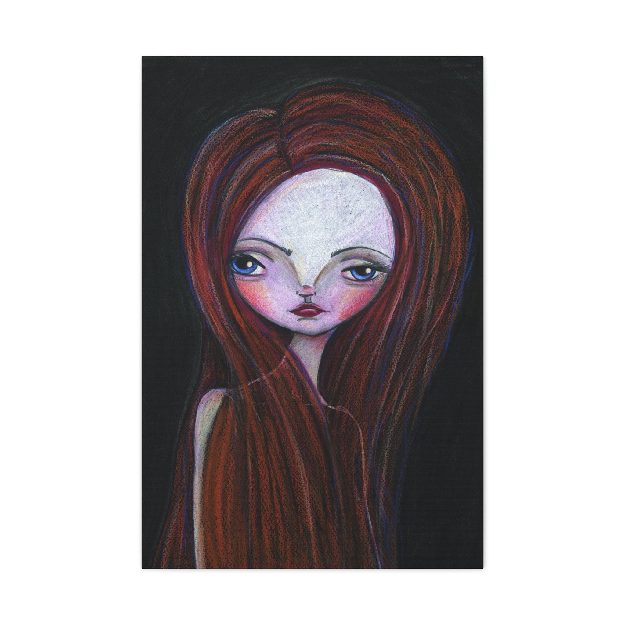 Red · Canvas Print