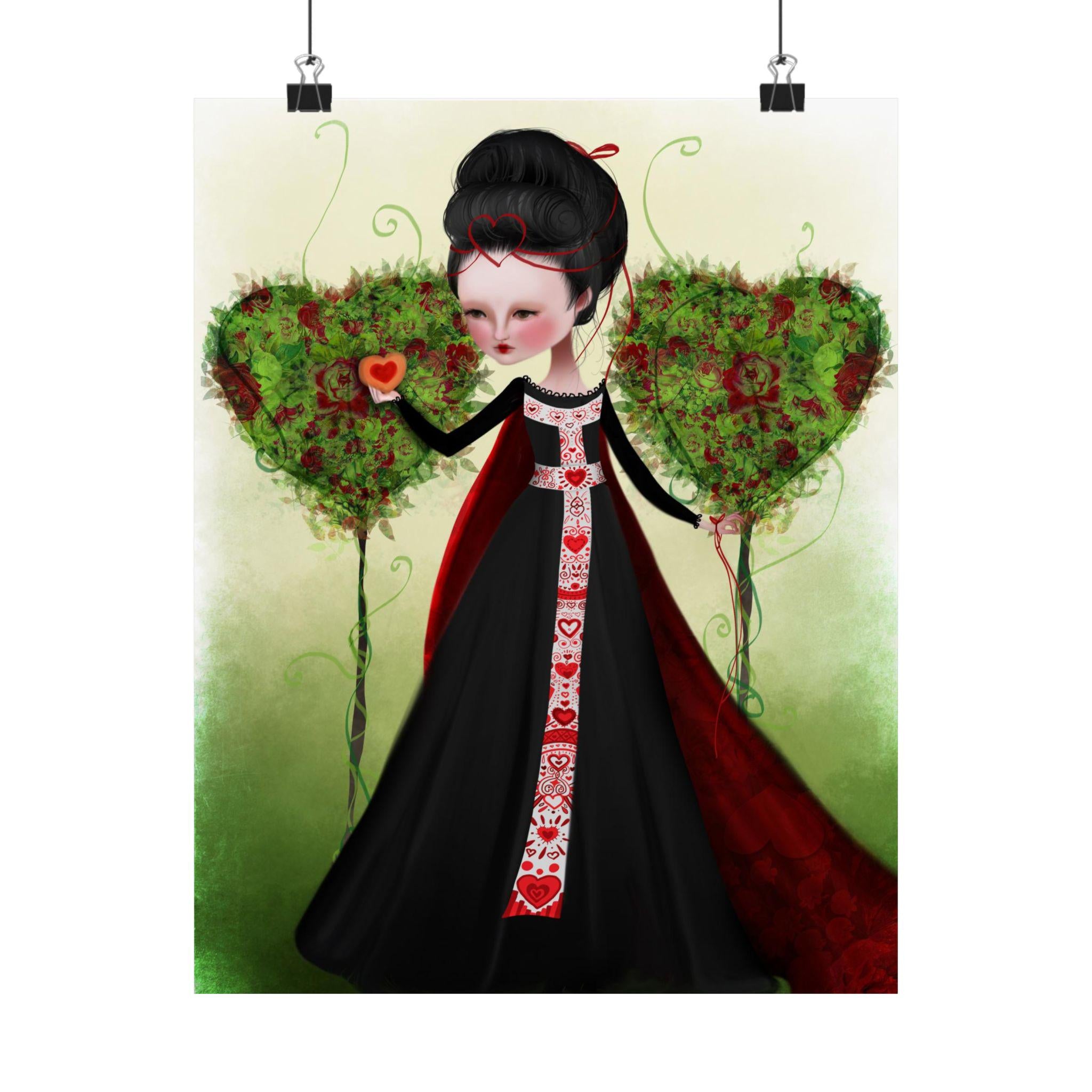 The Queen of Hearts Mad Some Tarts · Poster Print