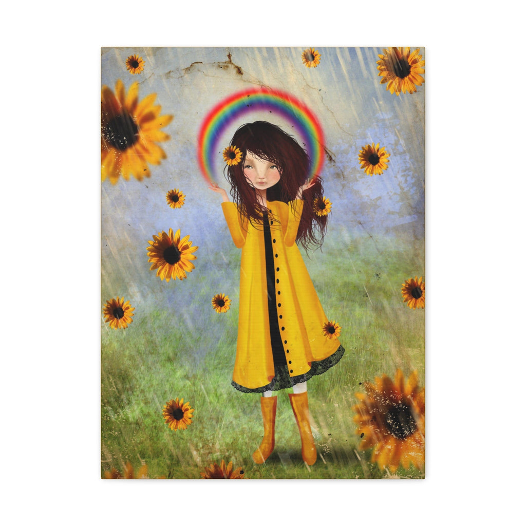 Babe Rainbow · Canvas Print