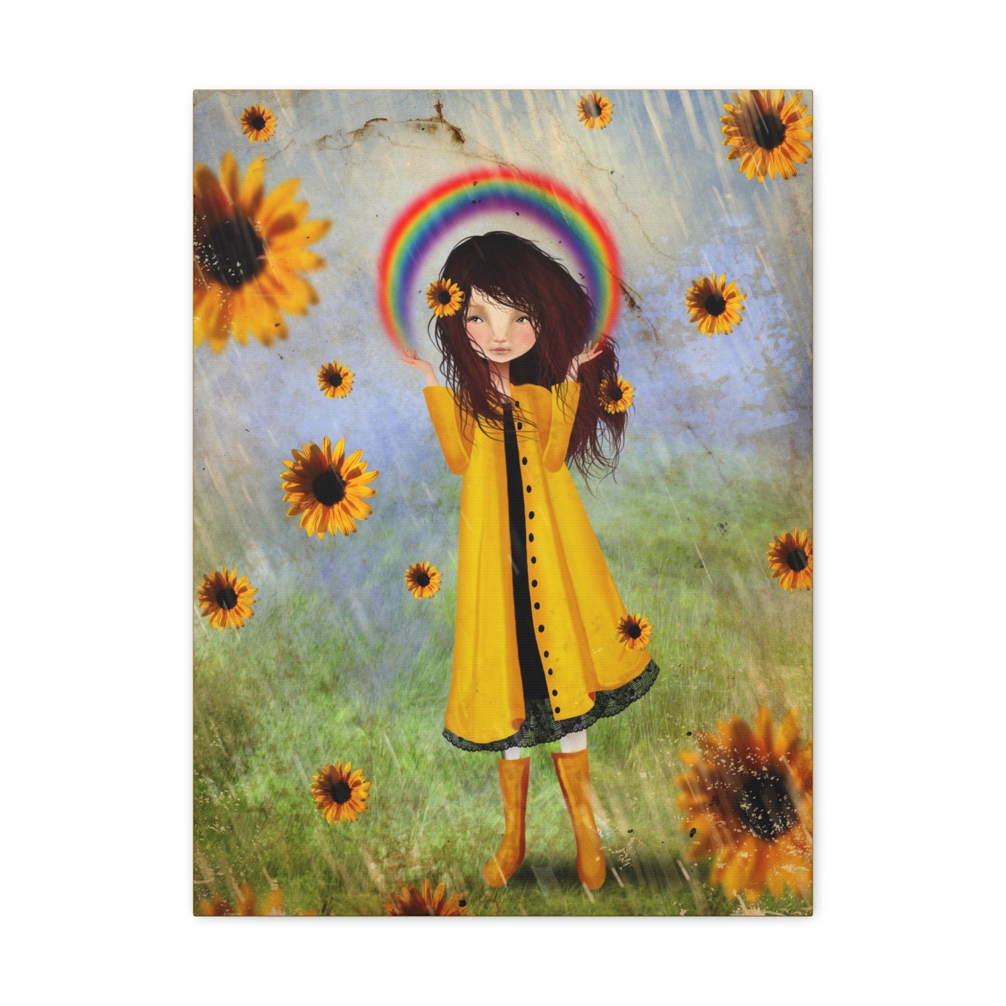 Babe Rainbow · Canvas Print