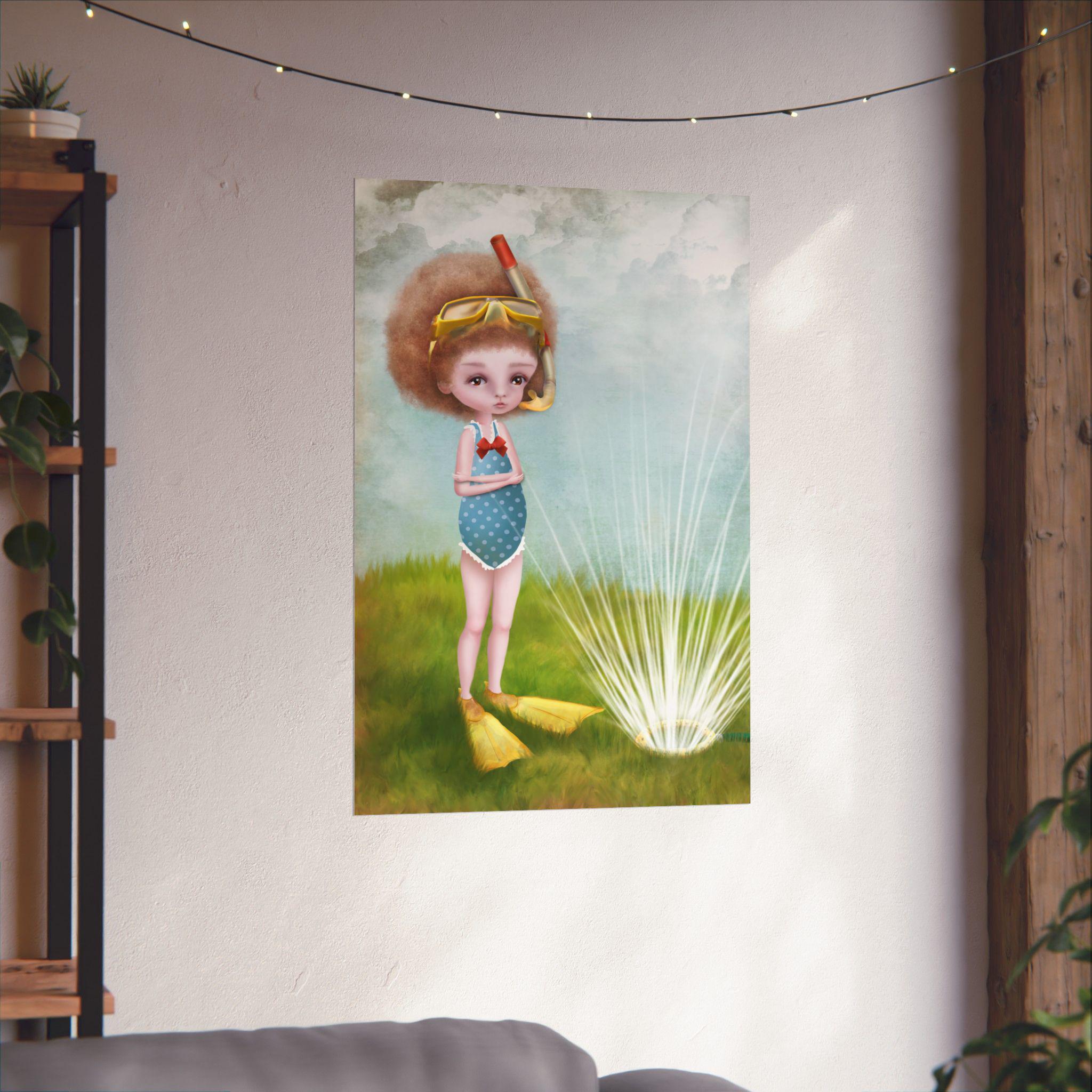 Soaked · Poster Print