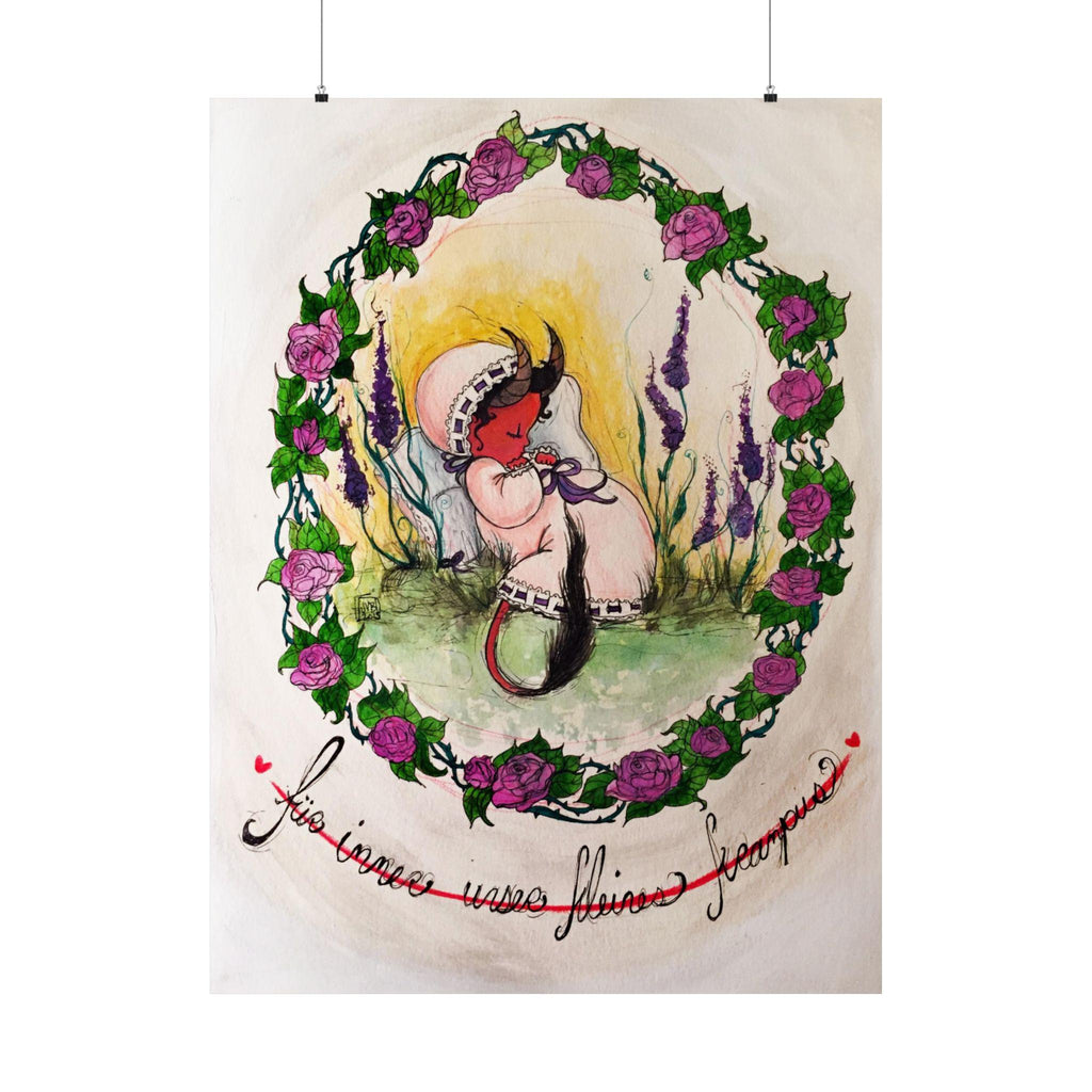 Baby Infant Krampus · Poster Print
