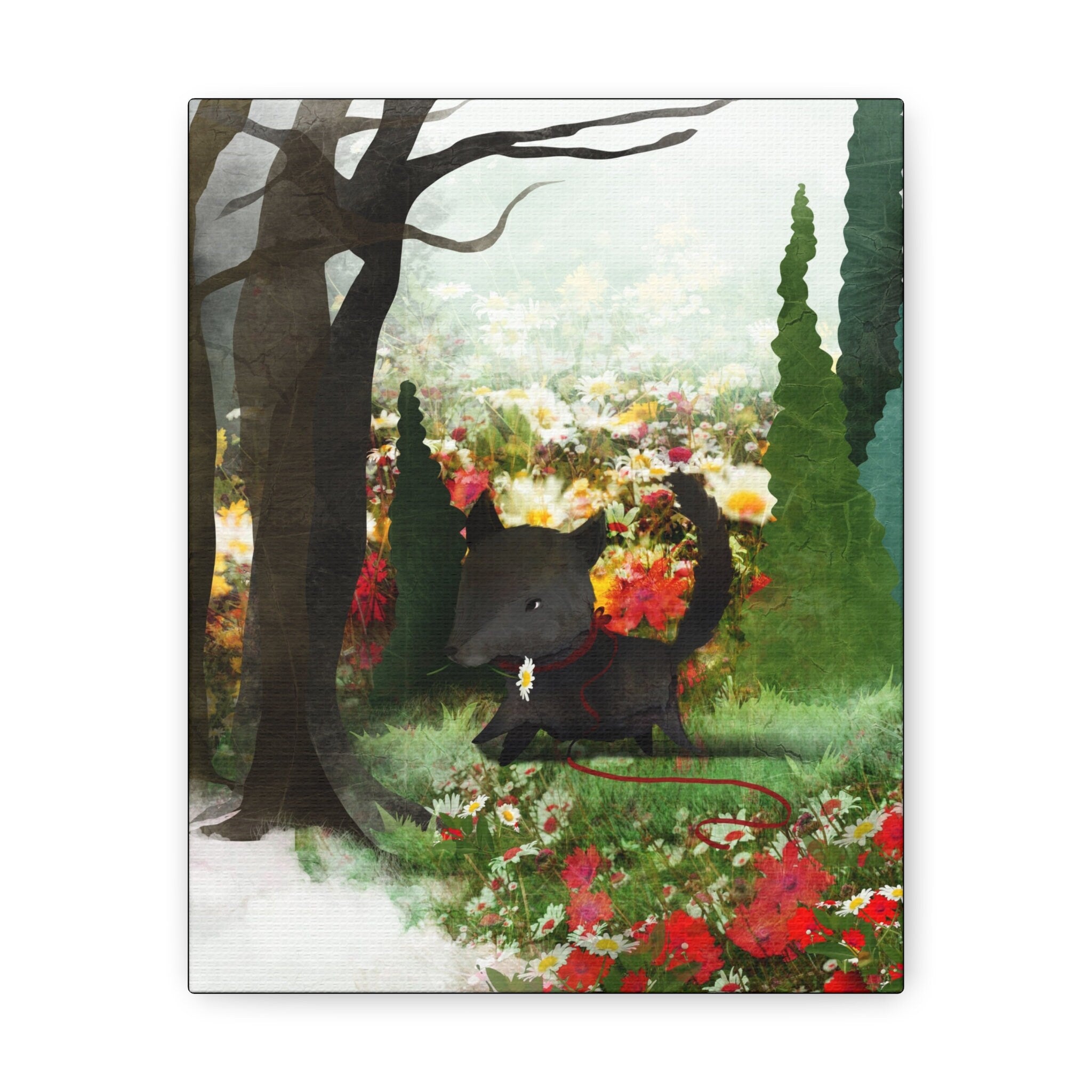 The Wolf · Canvas Print