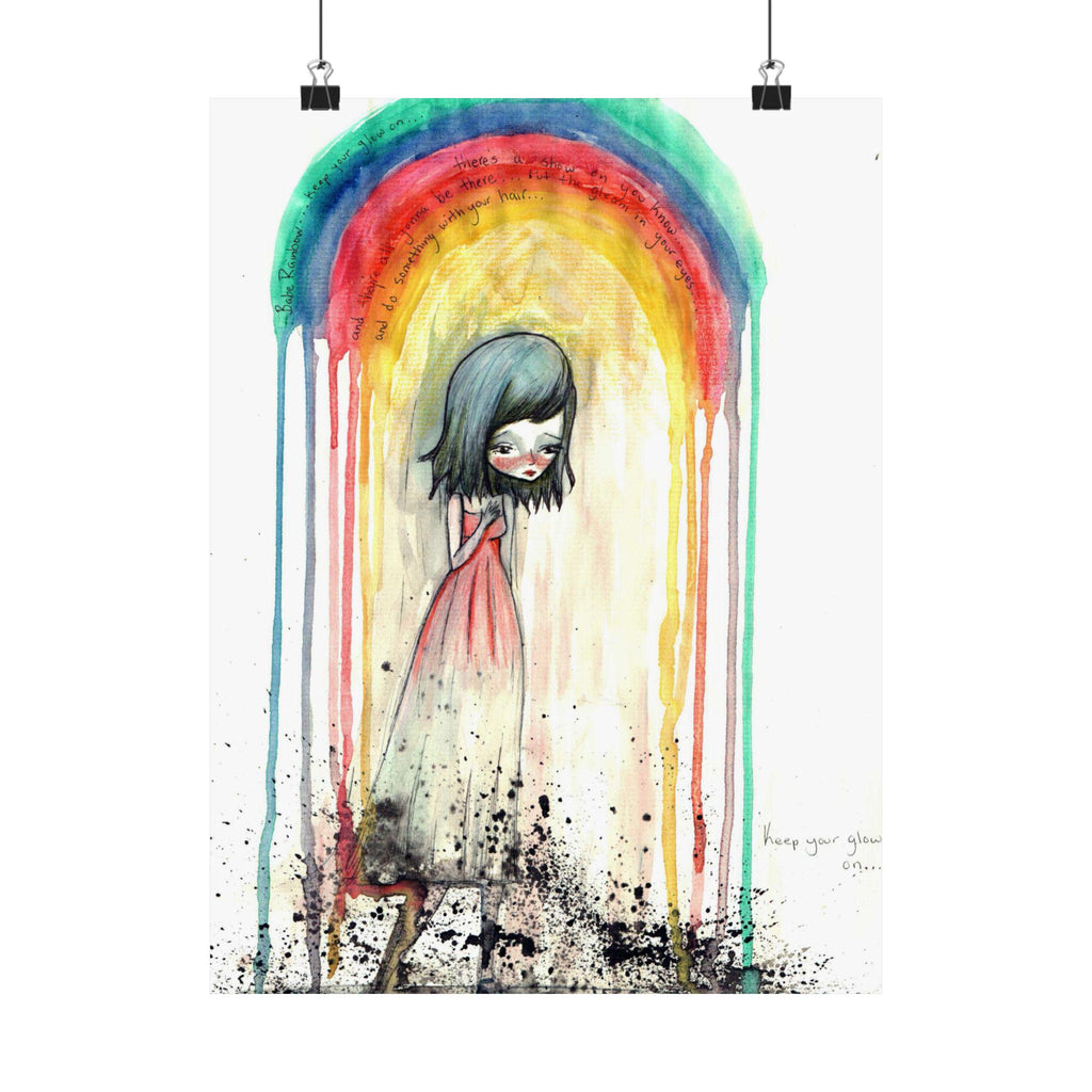 Babe Rainbow · Poster Print