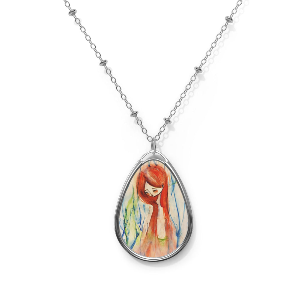 Little Mermaid- Oval · Necklace