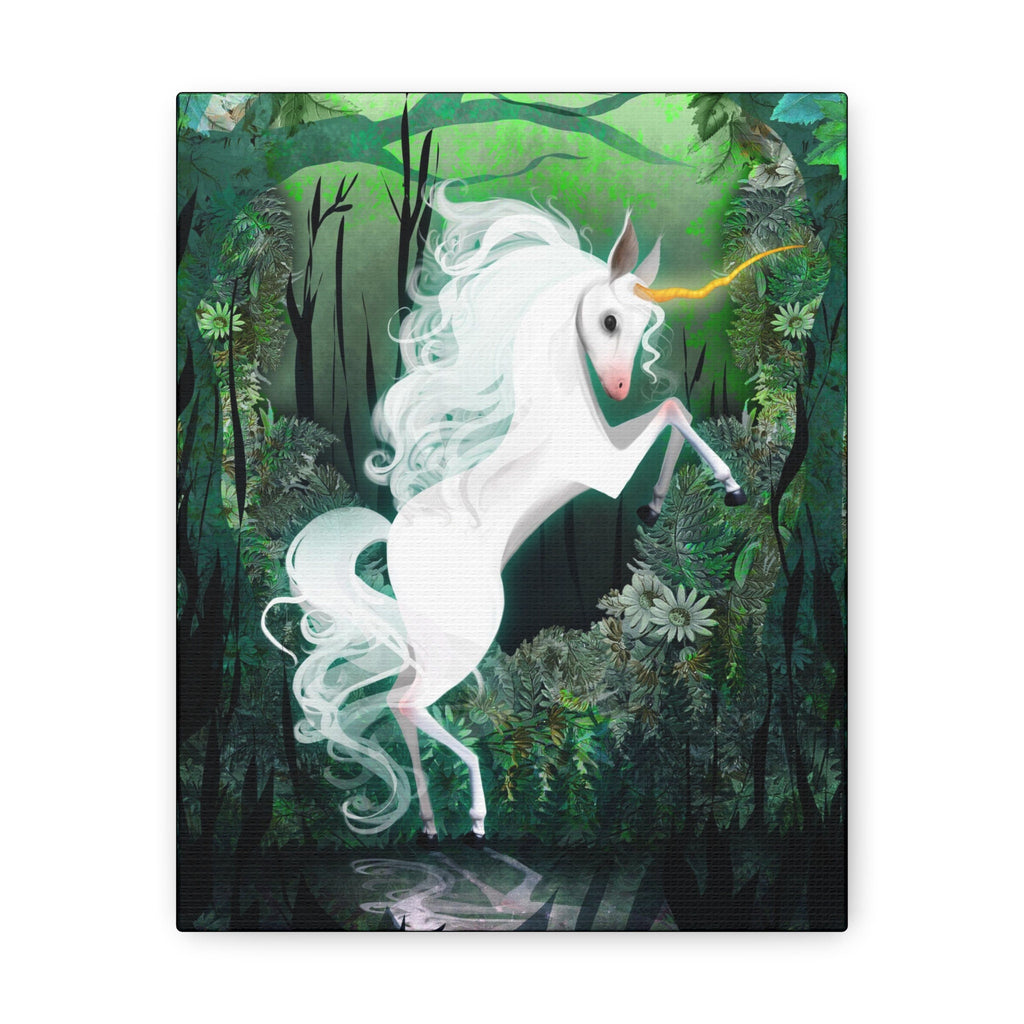 Light Unicorn · Canvas Print