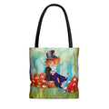 Alice and the Hatter · Tote Bag