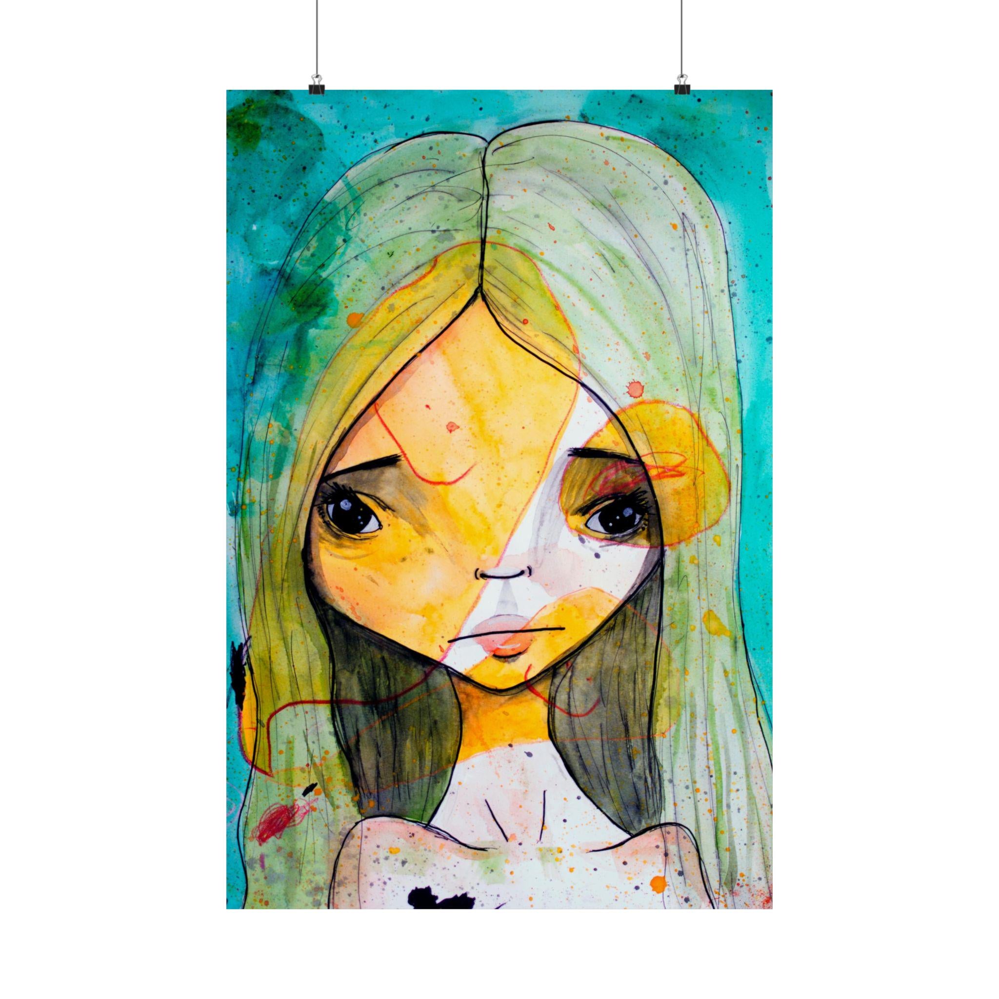 Green Juneau Dreams · Poster Print