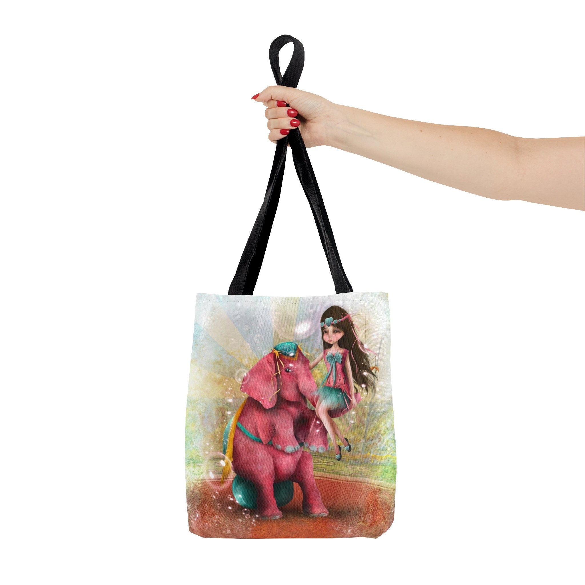 Chelsea and Beatriz the Pink Elephant · Tote Bag