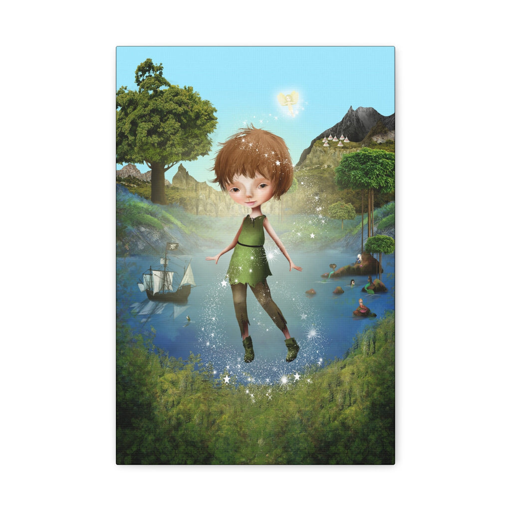 Peter Pan in Neverland · Canvas Print