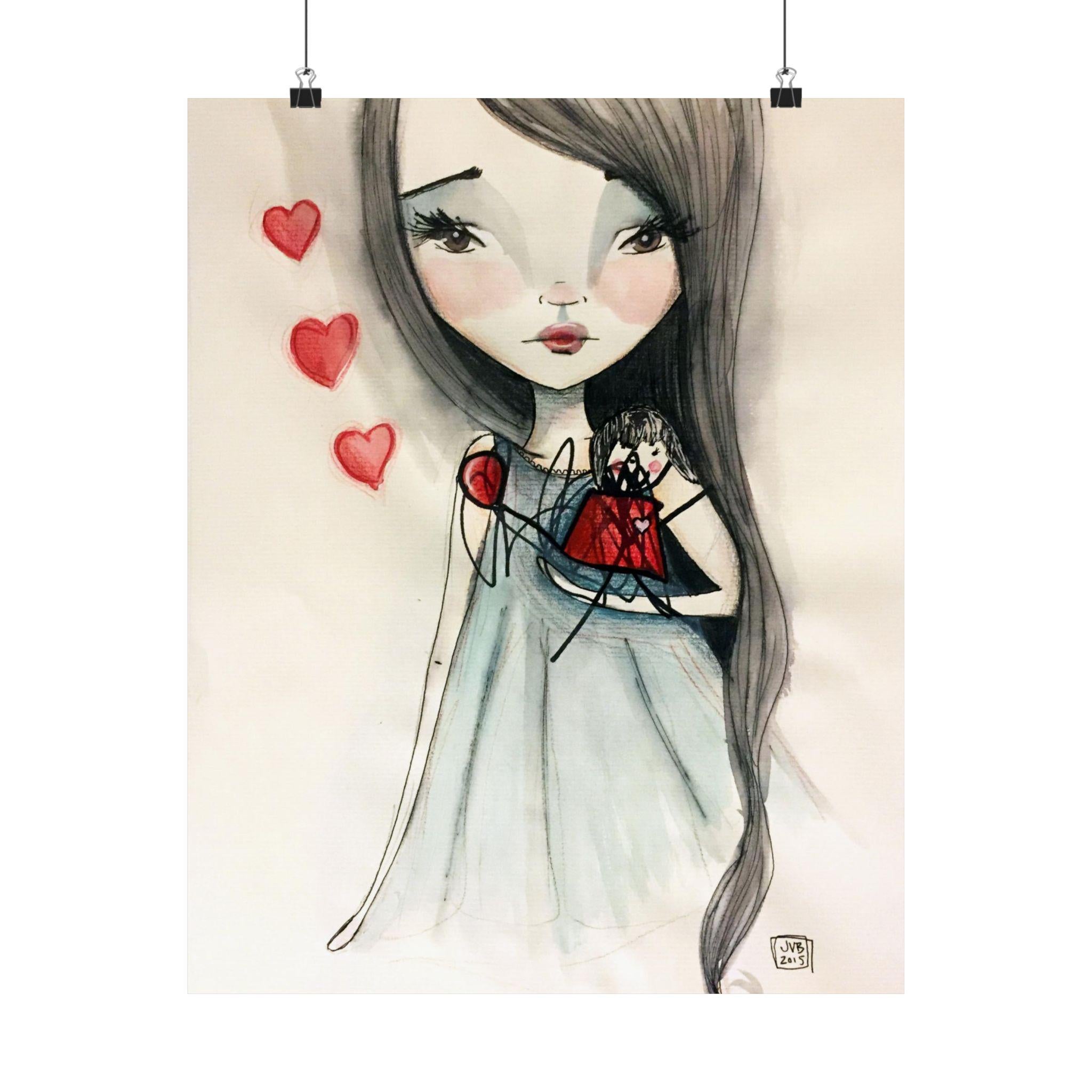 In My Heart · Poster Print