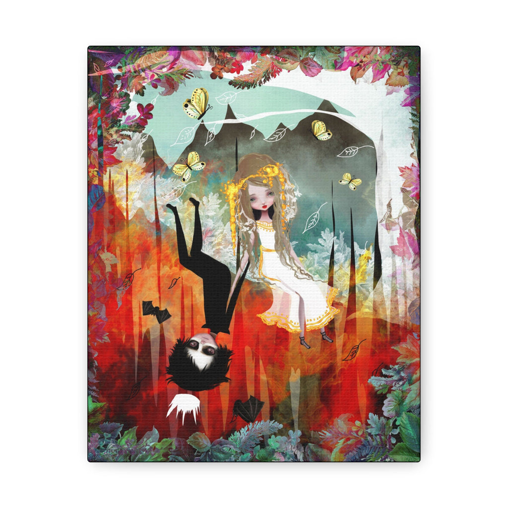 Persephone and Hades · Canvas Print