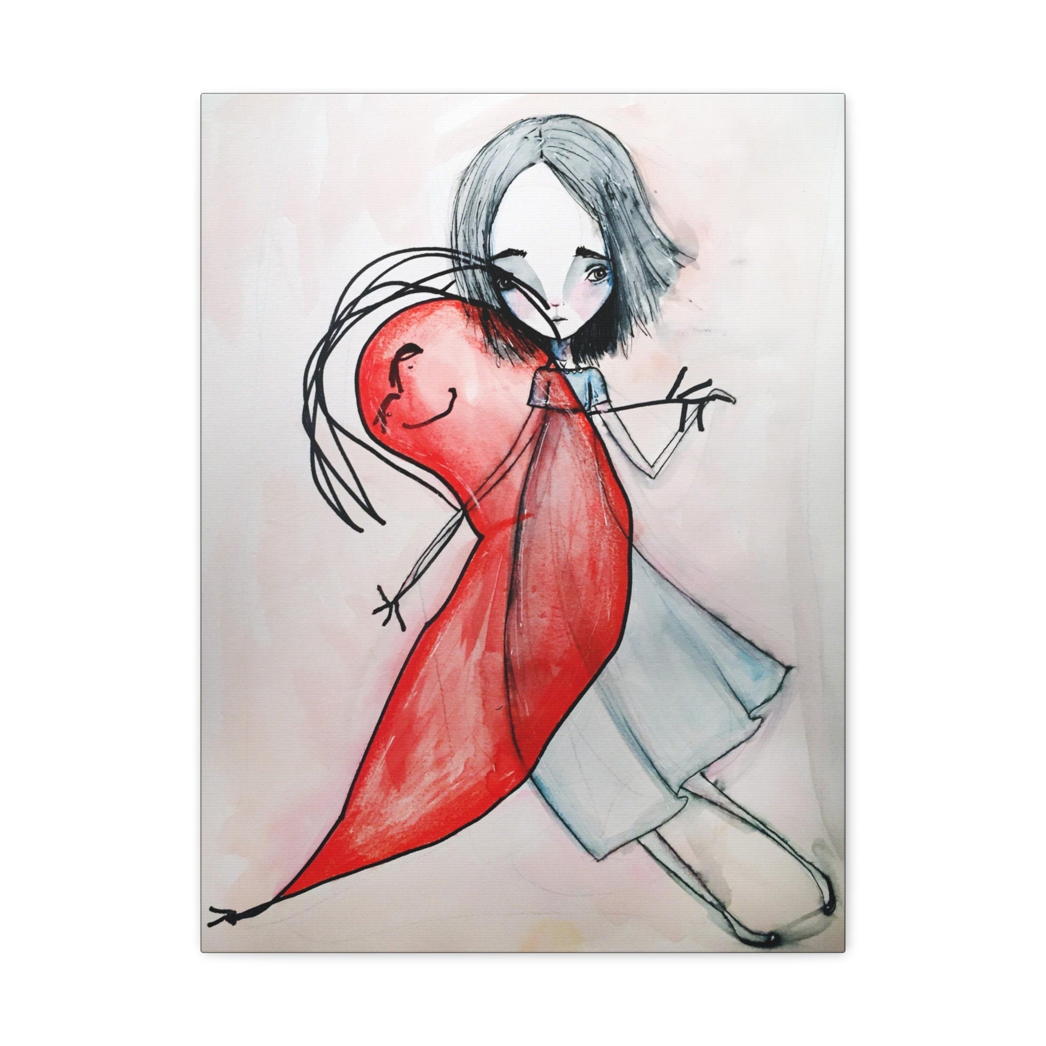 Eyebrows · Canvas Print