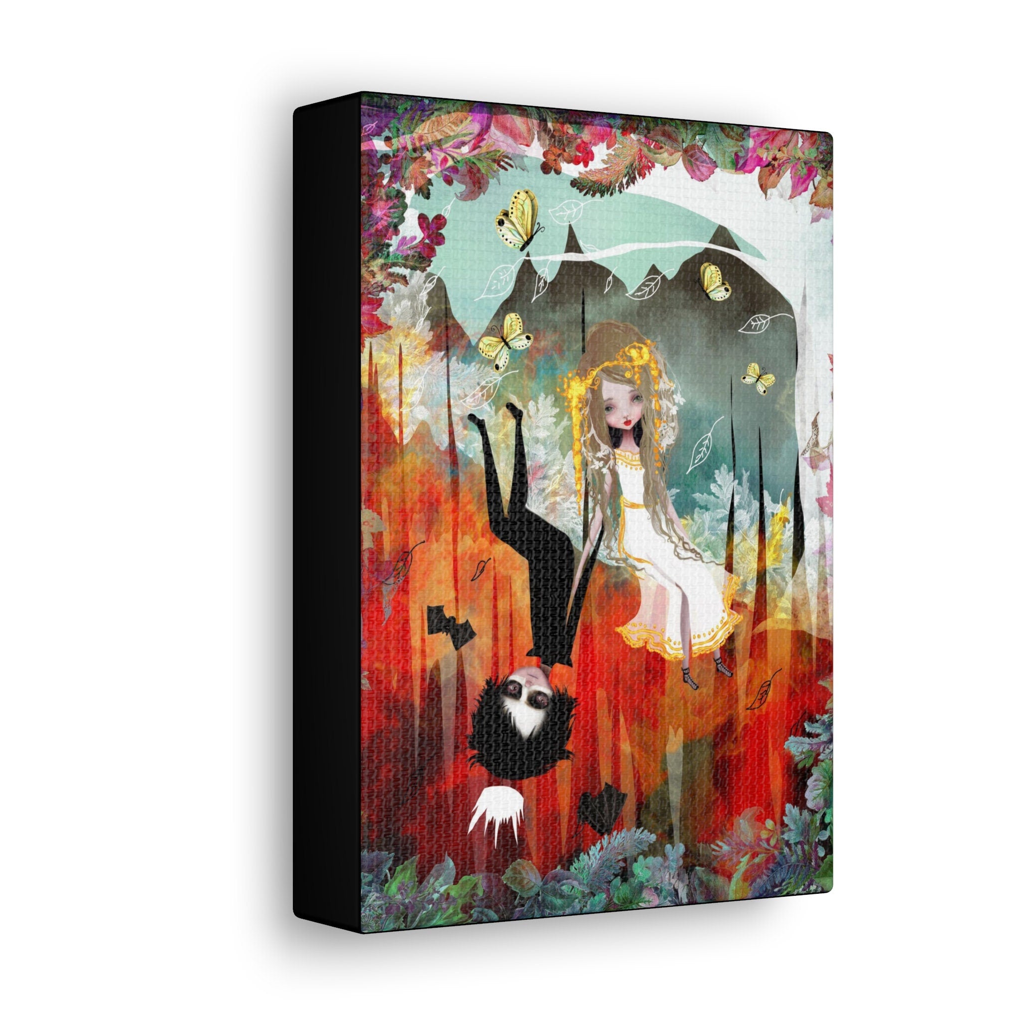 Persephone and Hades · Canvas Print