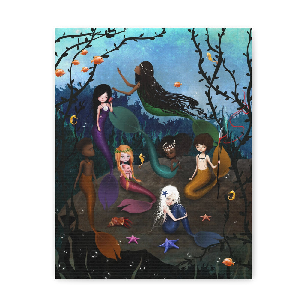 Mermaids · Canvas Print