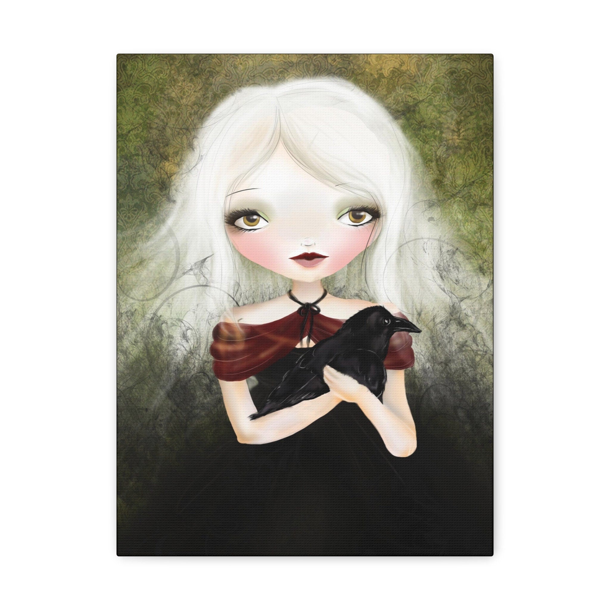 The Sister of the 12 Ravens · Canvas Print