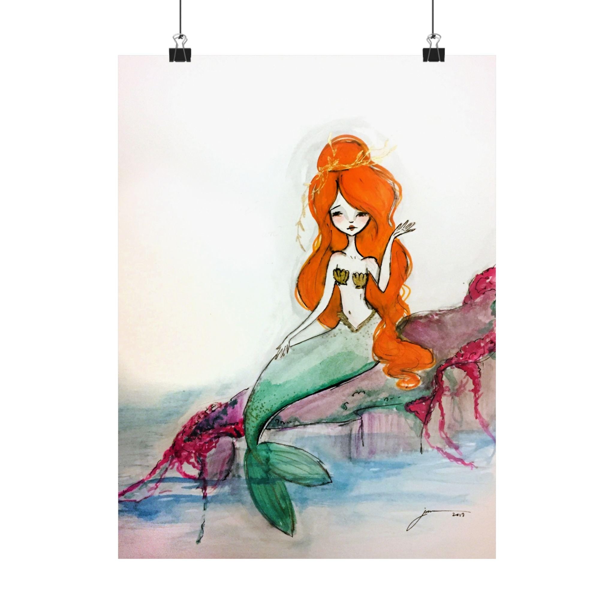 We Were Only Trying to Drown Her · Poster Print