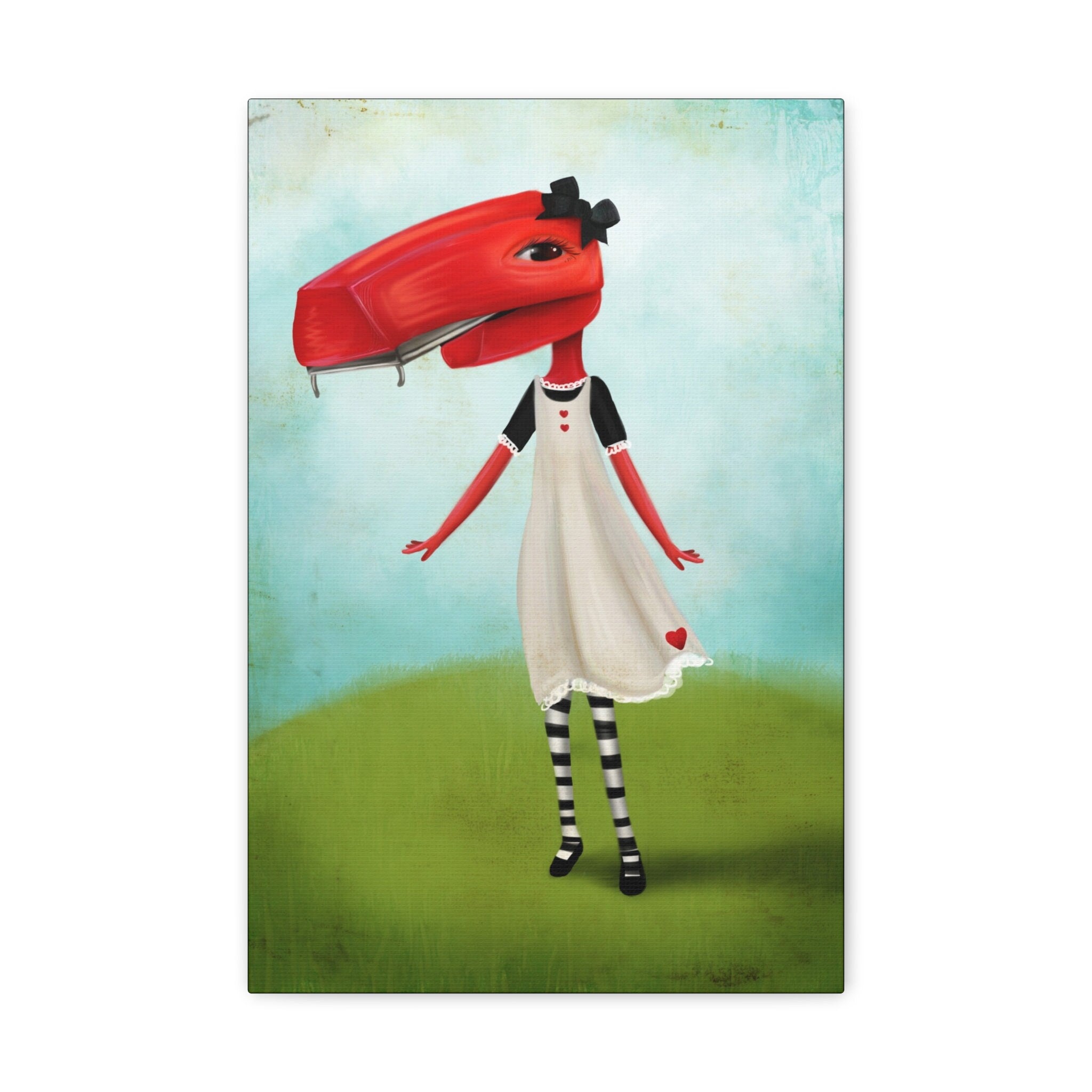 Staplegator · Canvas Print