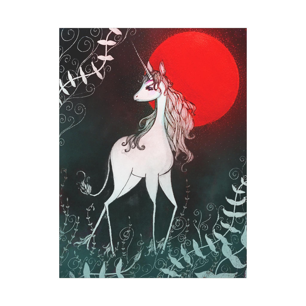 The Last Unicorn · Canvas Print