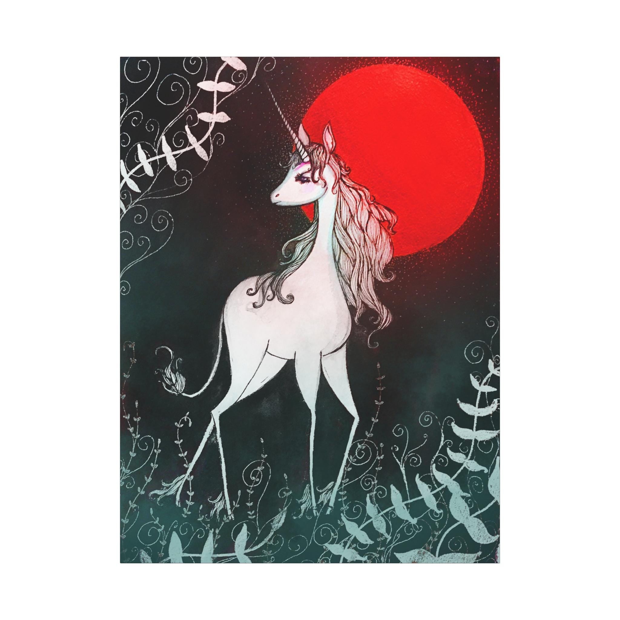The Last Unicorn · Canvas Print