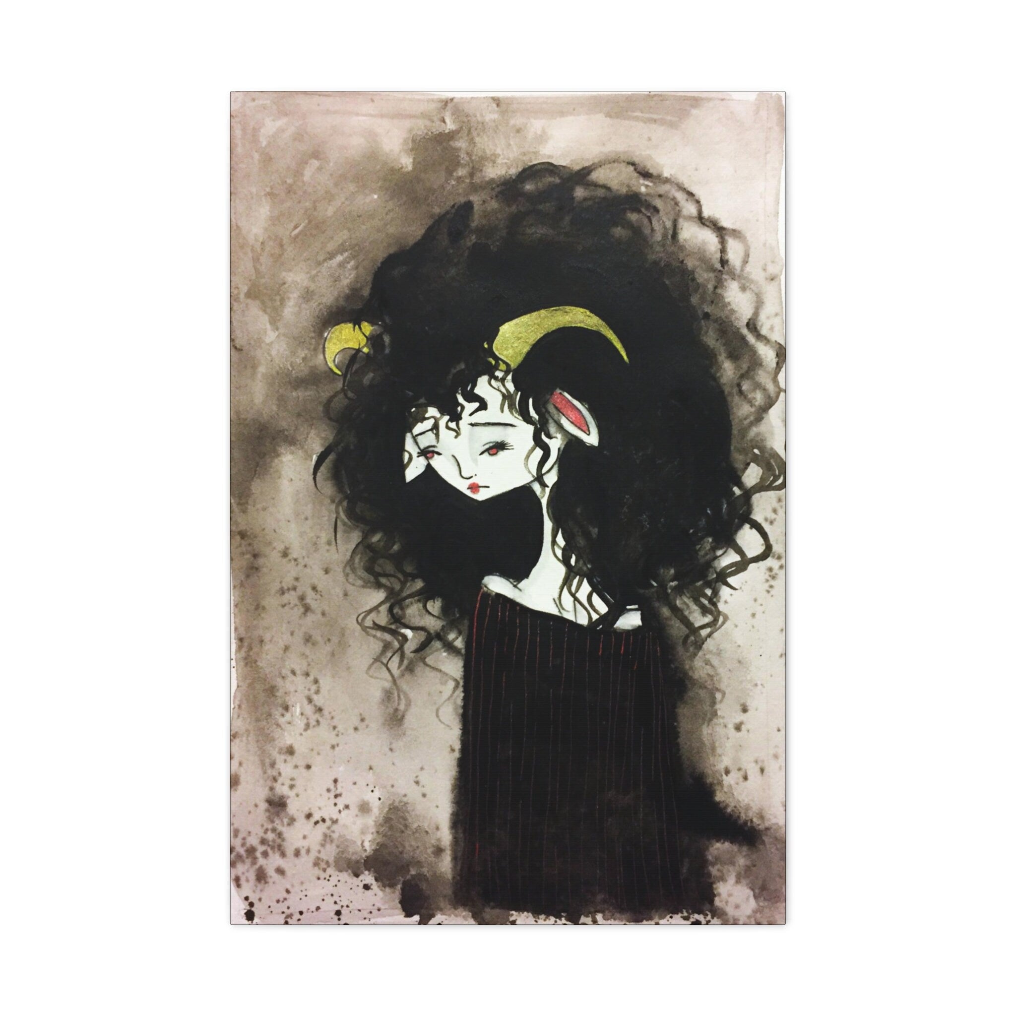 Aries Girl · Canvas Print