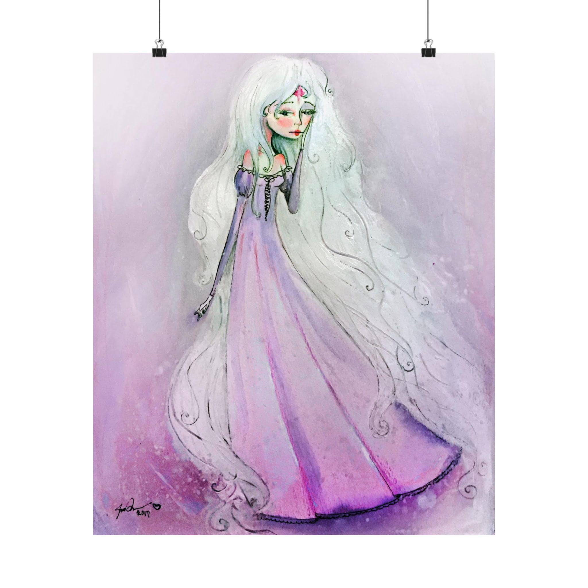 The Lady Amalthea · Poster Print