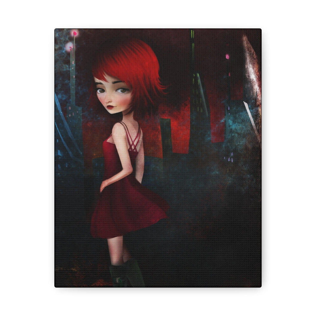 Red City · Canvas Print