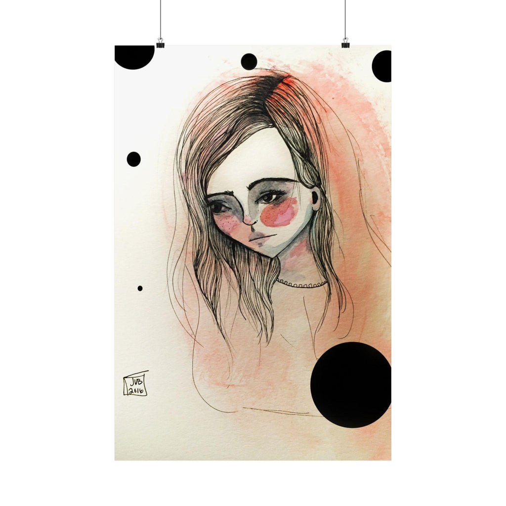 Lady · Poster Print