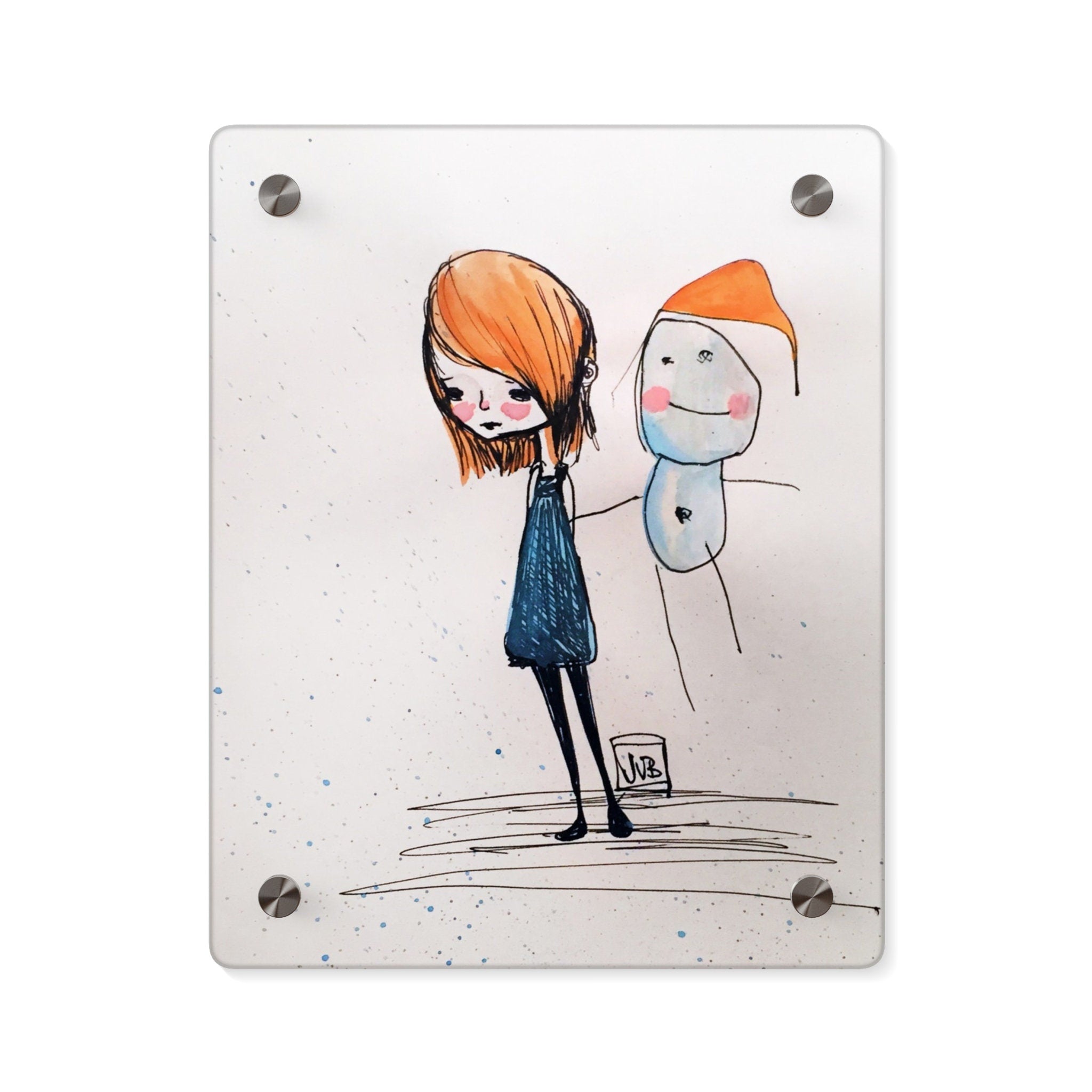 Mommy and Me Acrylic Wall Art Panel · Acrylic Print