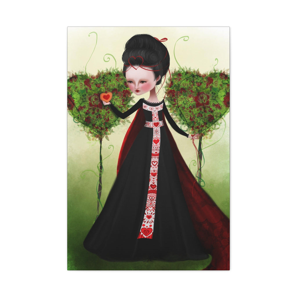 Queen of Hearts · Canvas Print