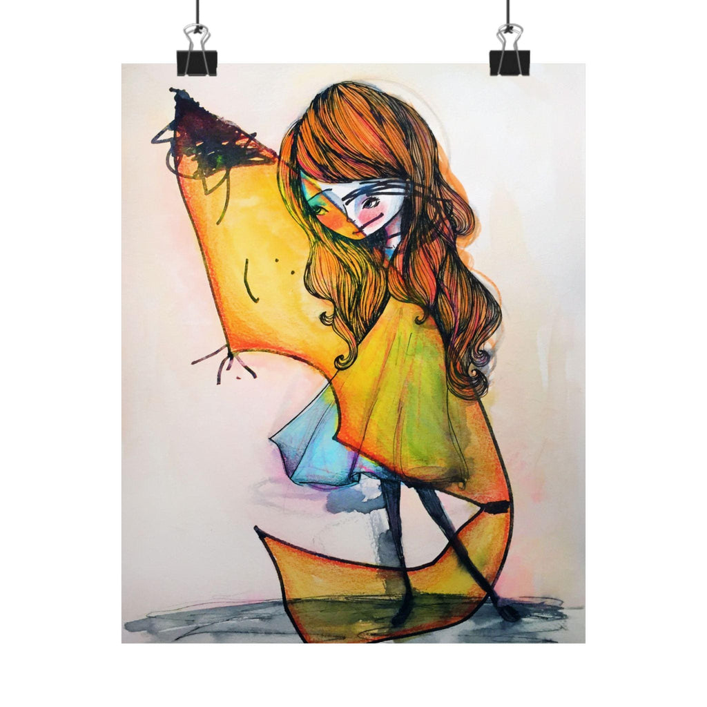 Yellow Friend · Poster Print
