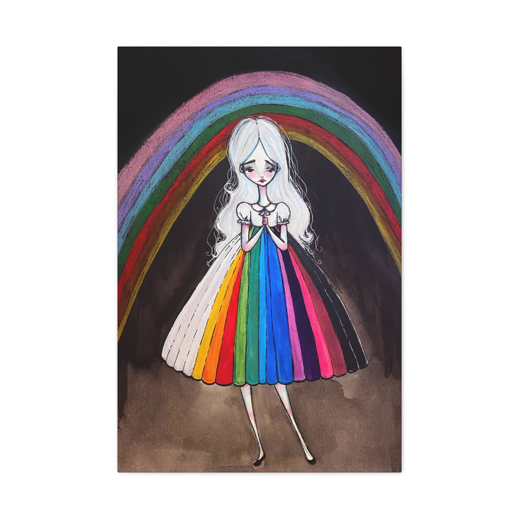 Babe Rainbow · Canvas Print