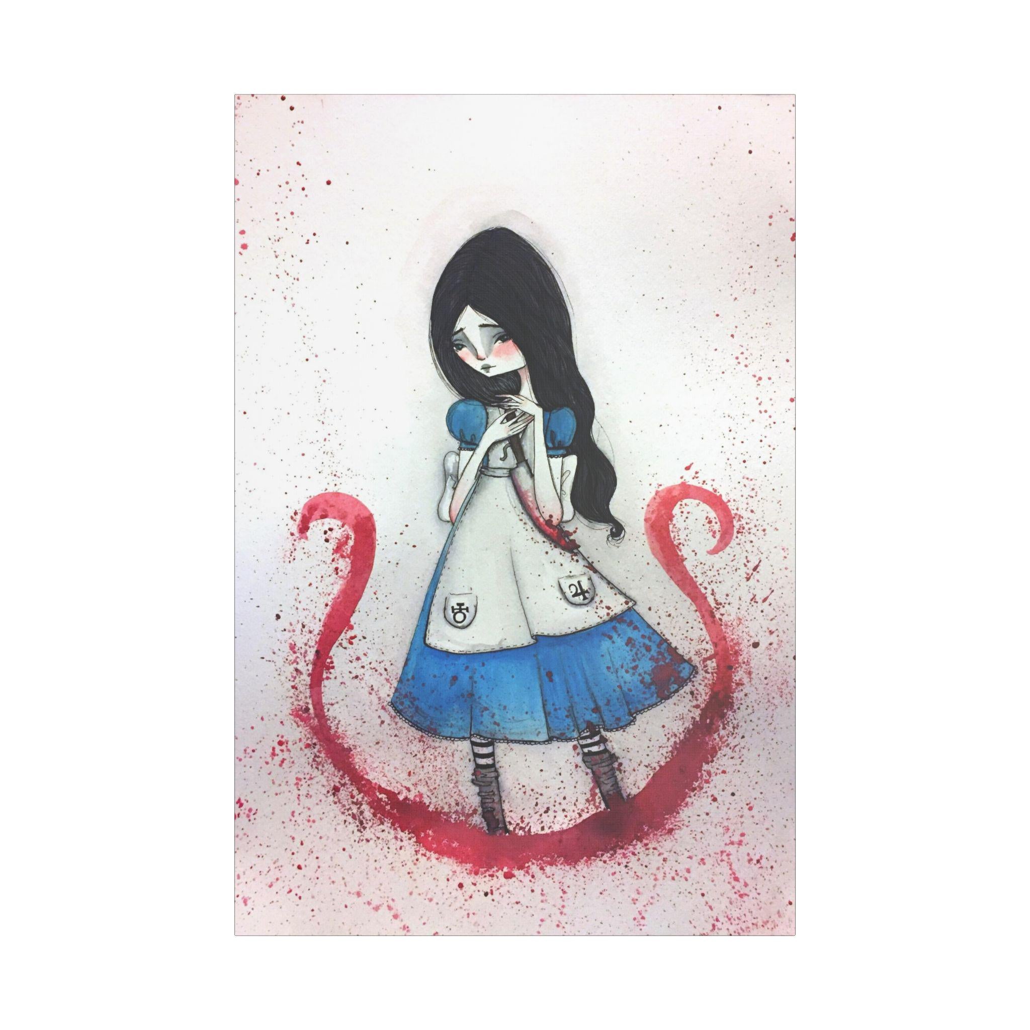 Alice Madness · Canvas Print