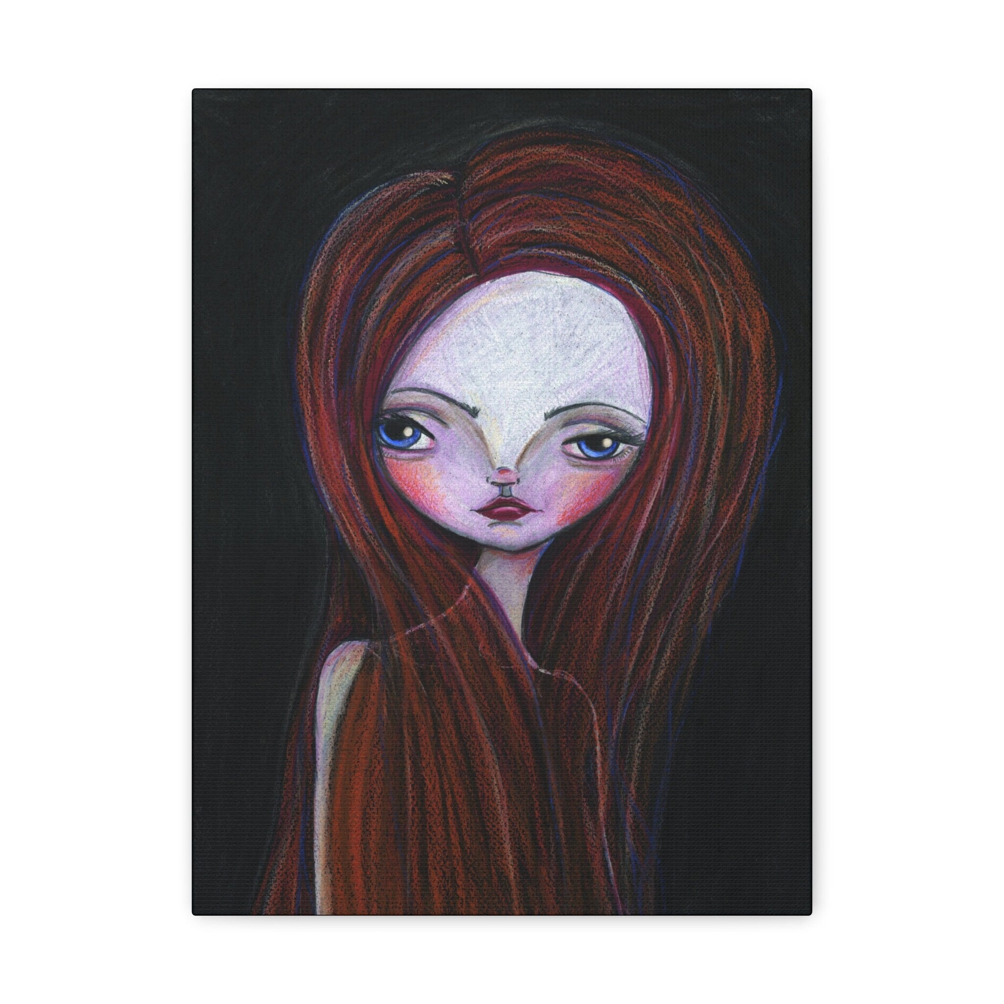 Red · Canvas Print