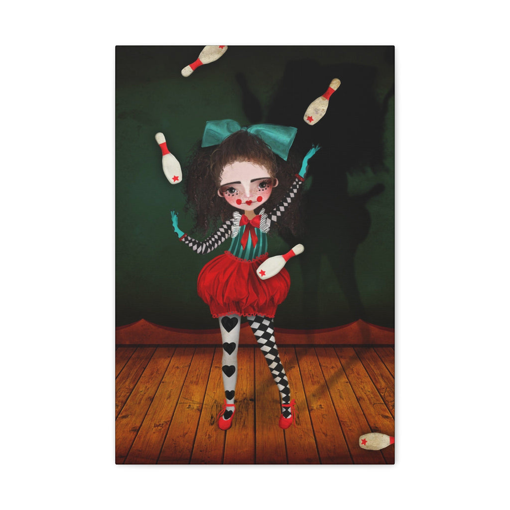 Le jongleur · Canvas Print