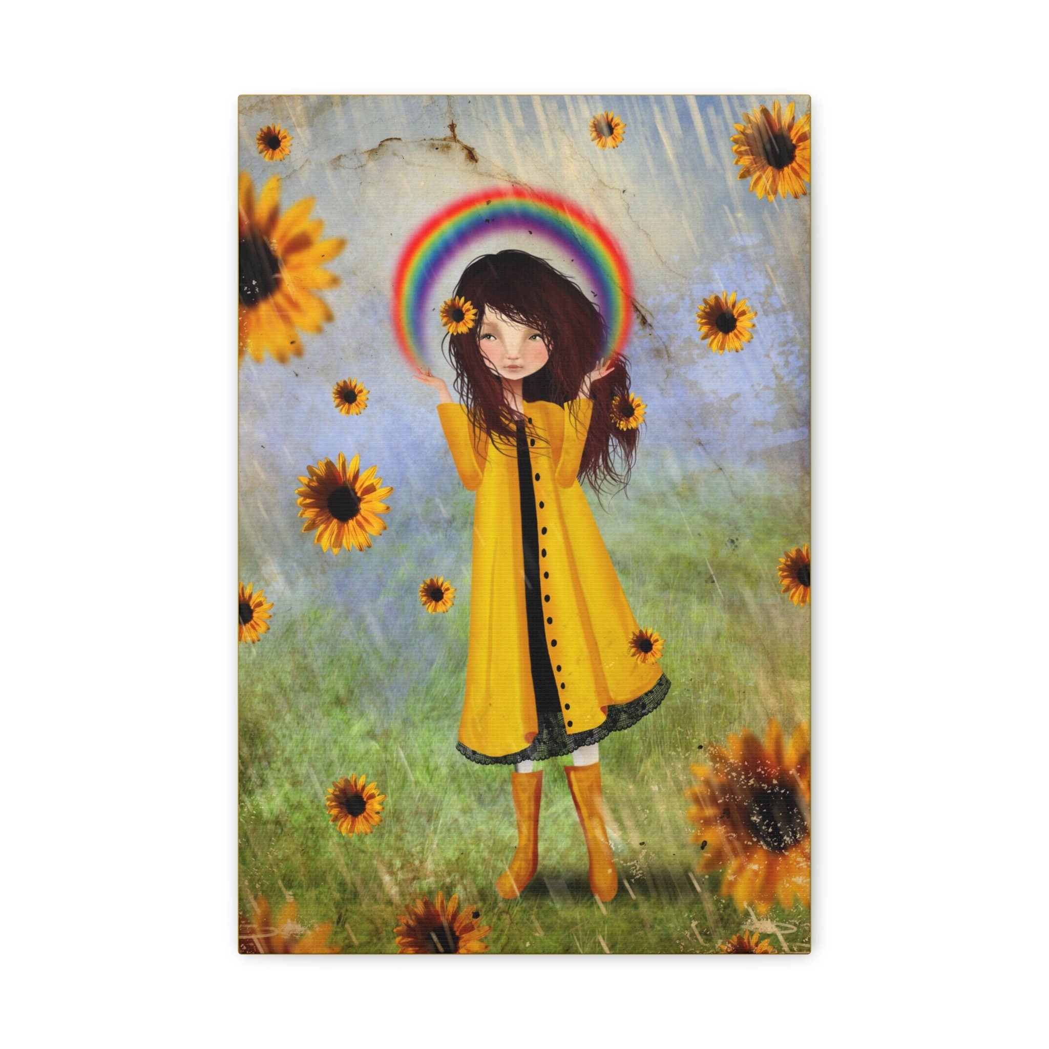 Babe Rainbow · Canvas Print
