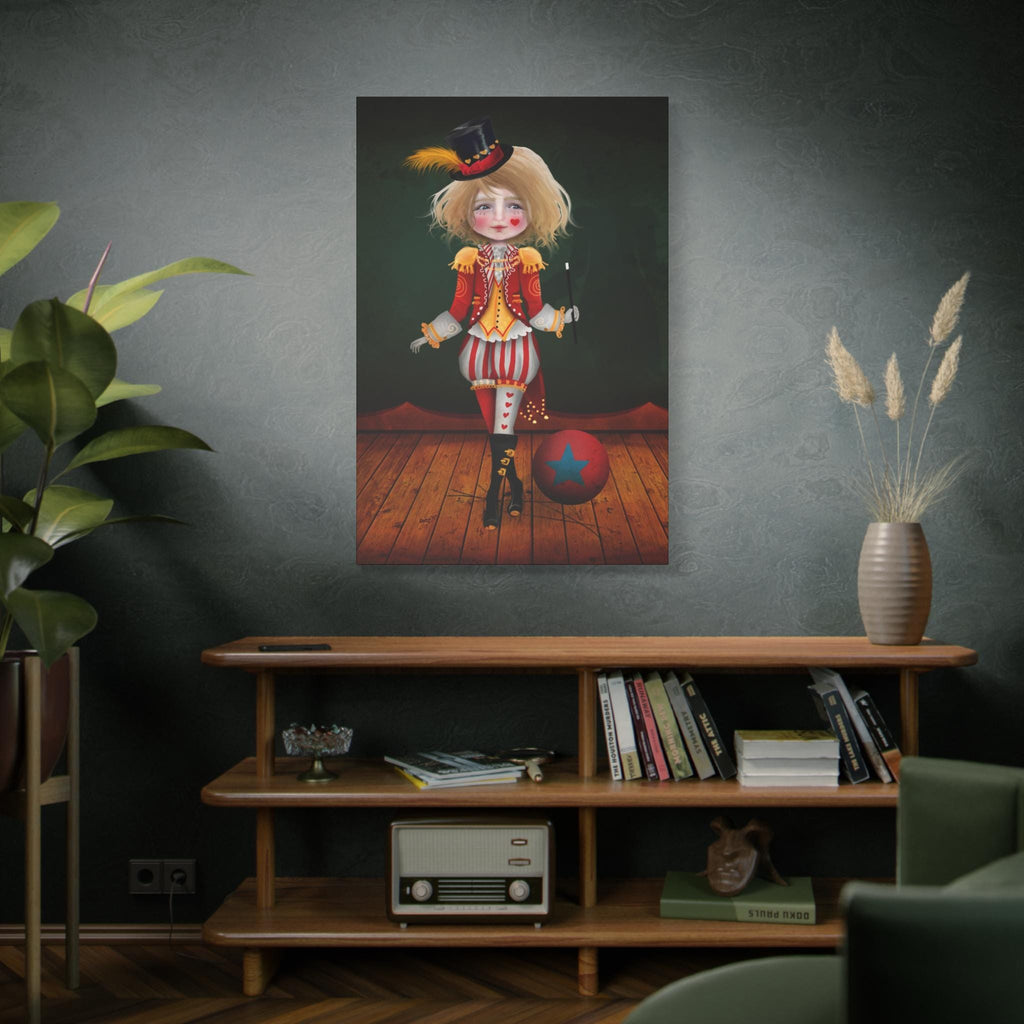 Le maiitre de l'anneau · Canvas Print