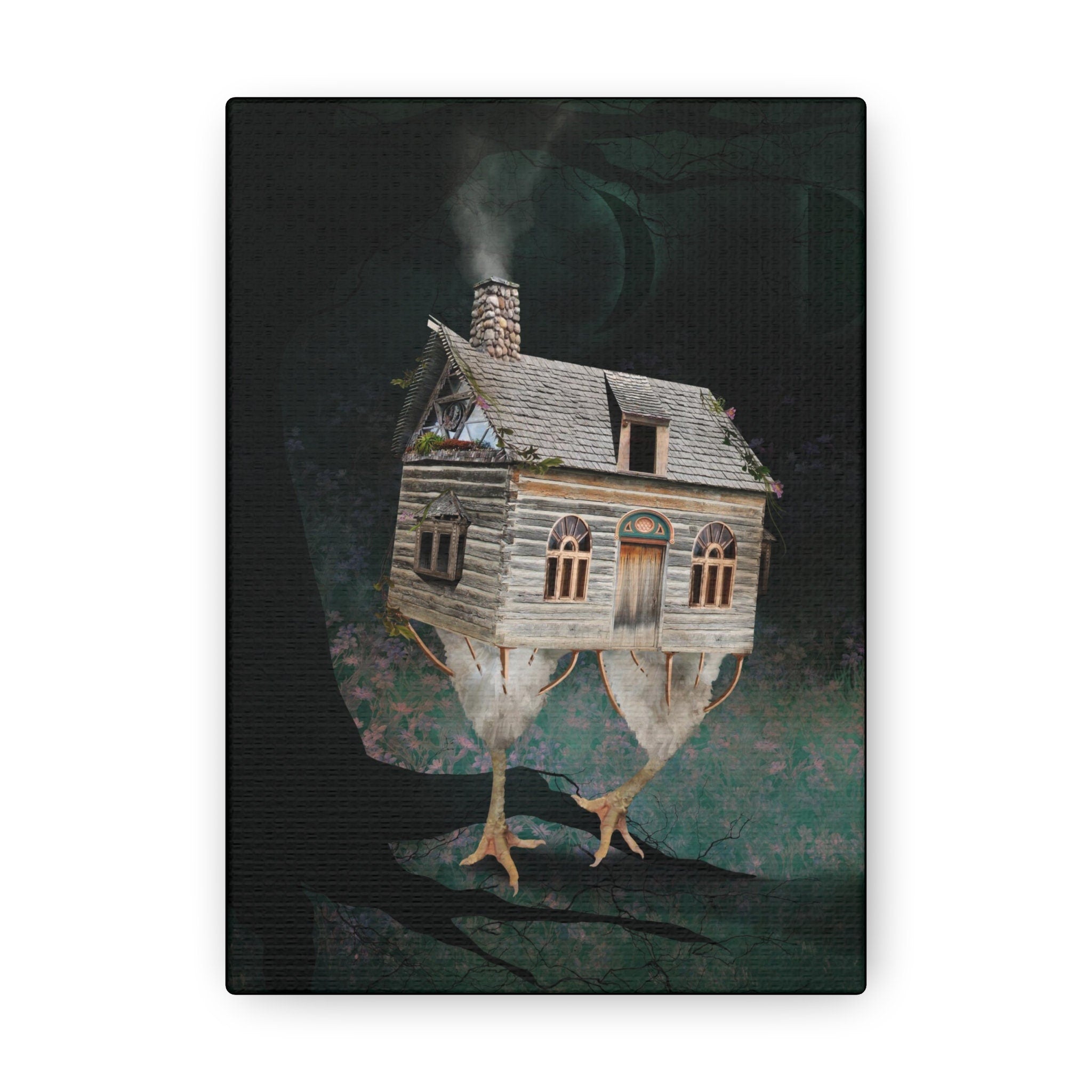 Baba Yaga House · Canvas Print