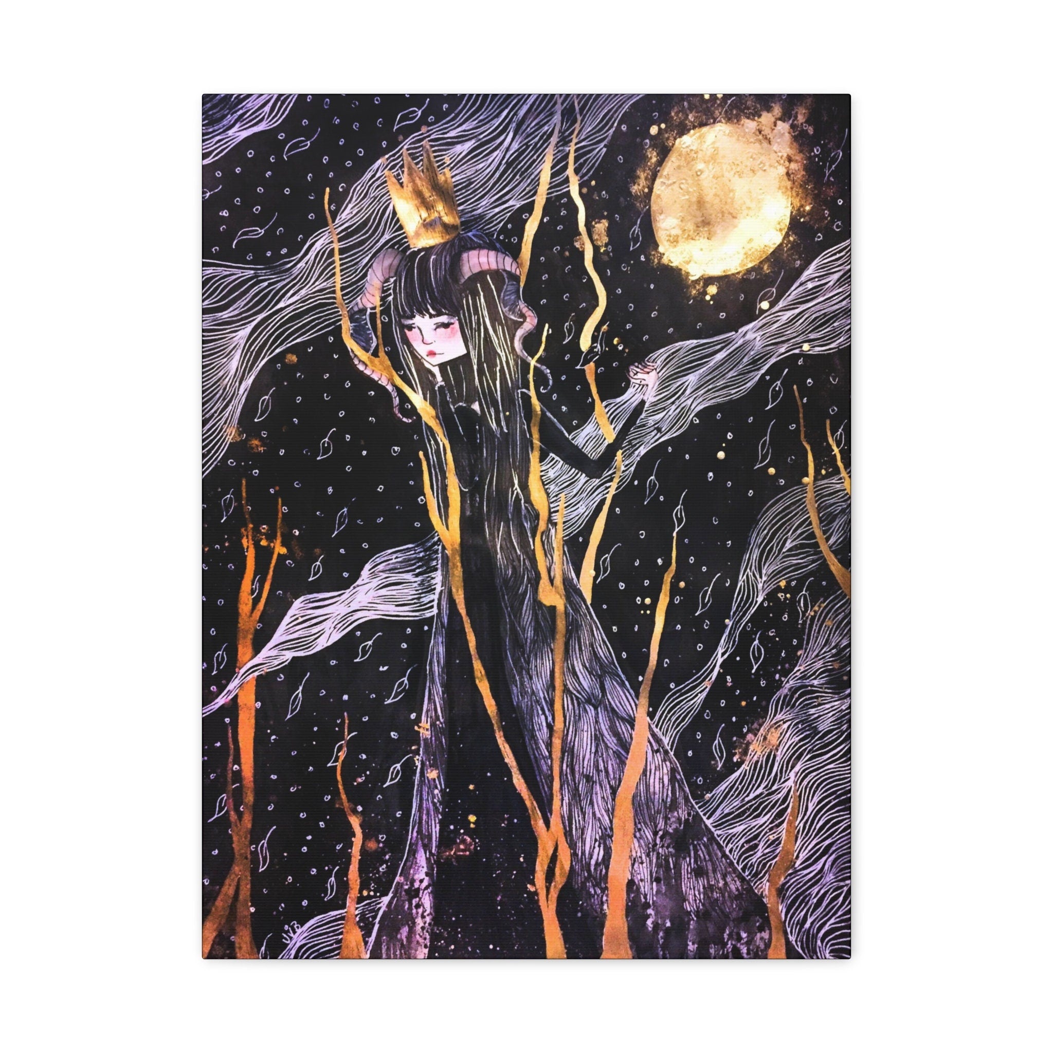 Crooked · Canvas Print