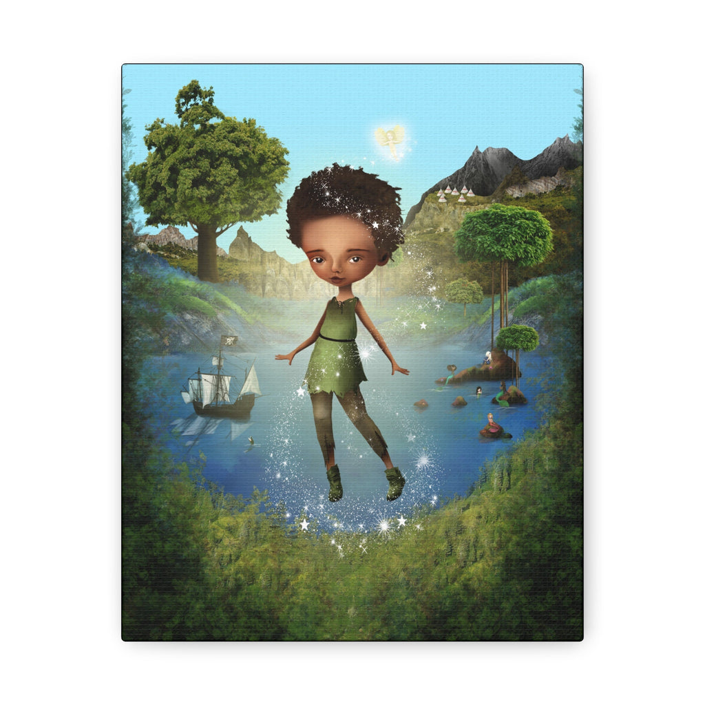 Peter Pan in Neverland · Canvas Print