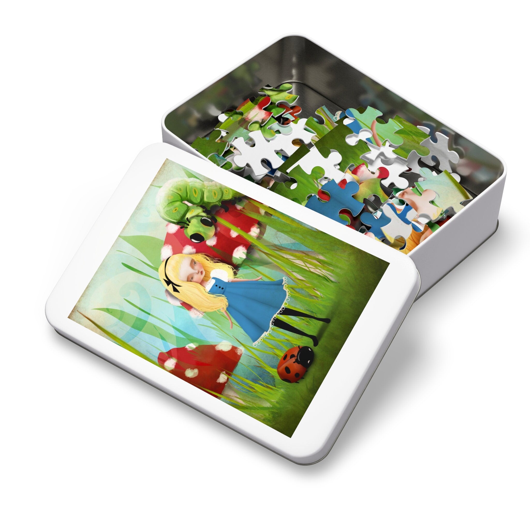 Alice and the Caterpillar · Jigsaw Puzzle