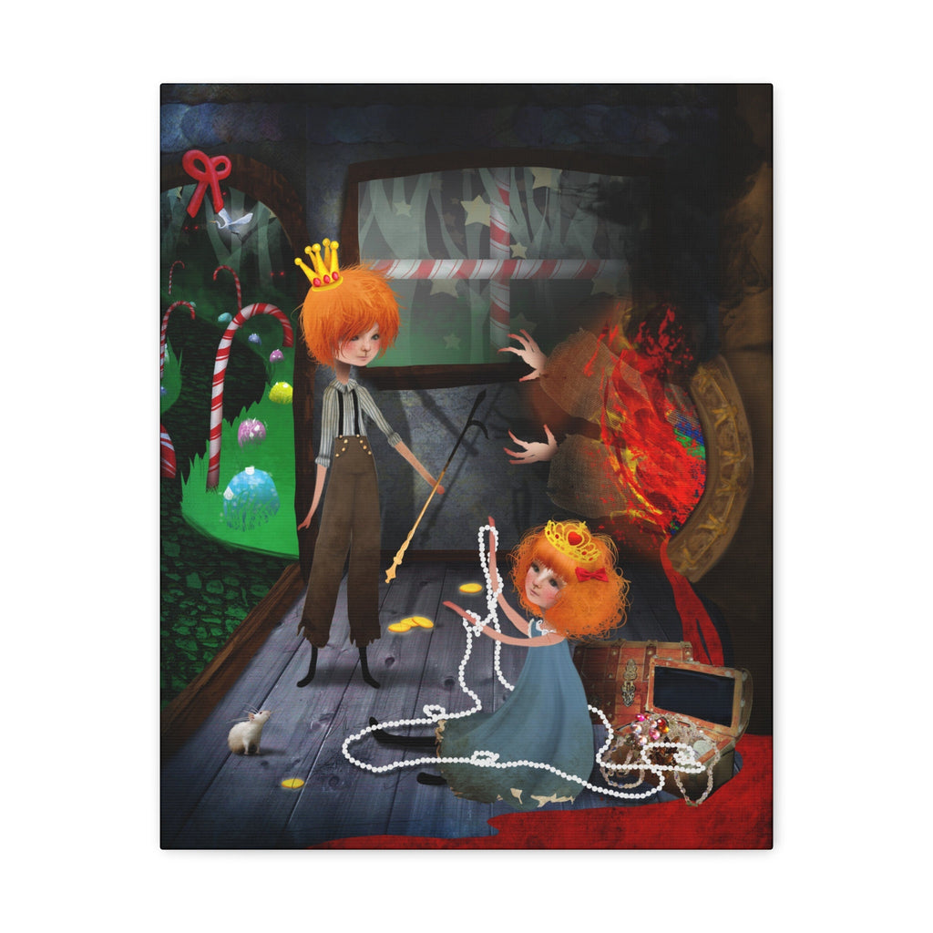 Hansel and Gretel · Canvas Print