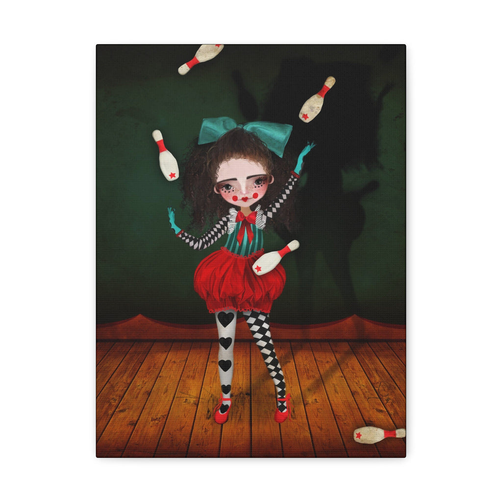 Le jongleur · Canvas Print