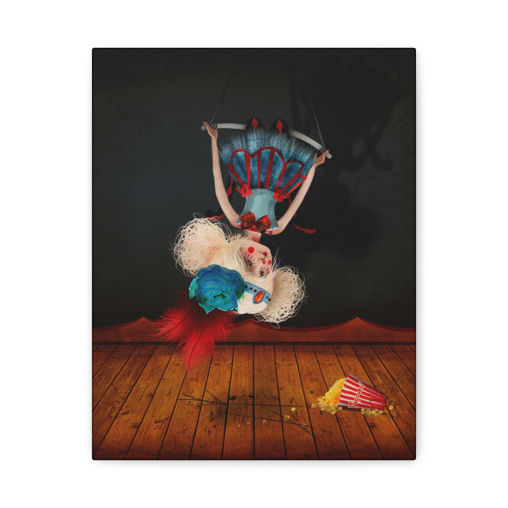 a l'envers · Canvas Print