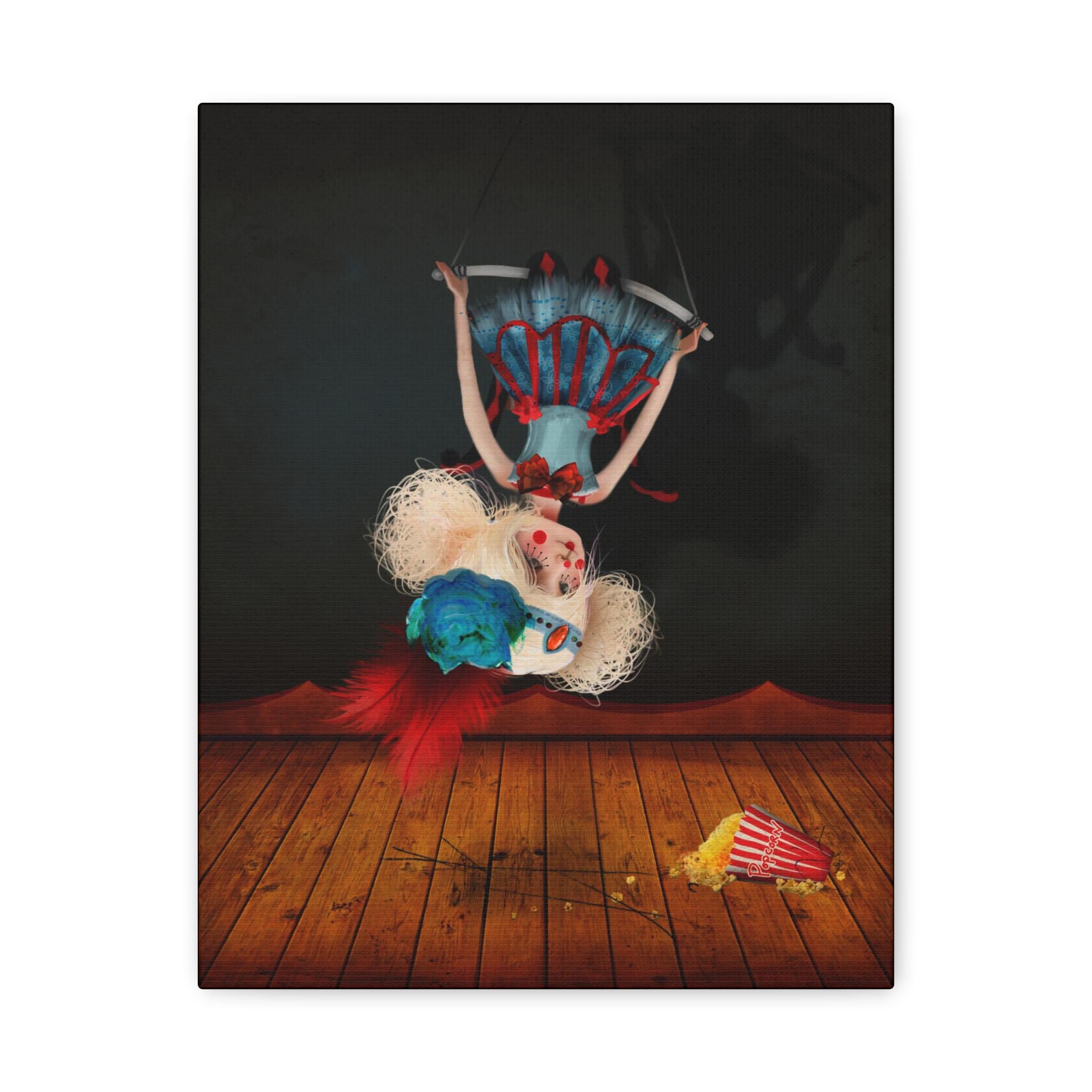 a l'envers · Canvas Print