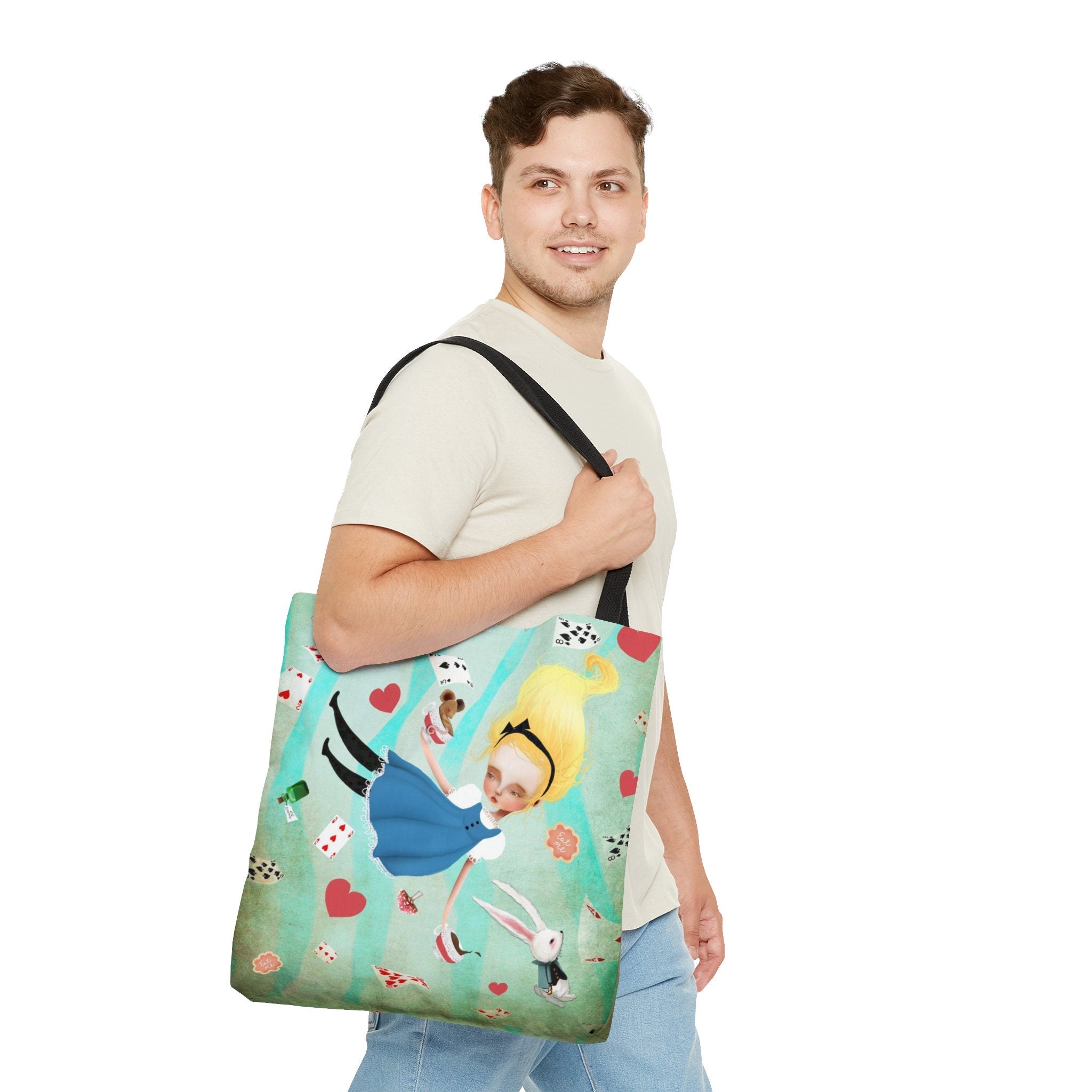 Alice Falling · Tote Bag