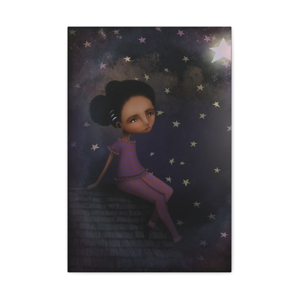 Star Light Star Bright · Canvas Print