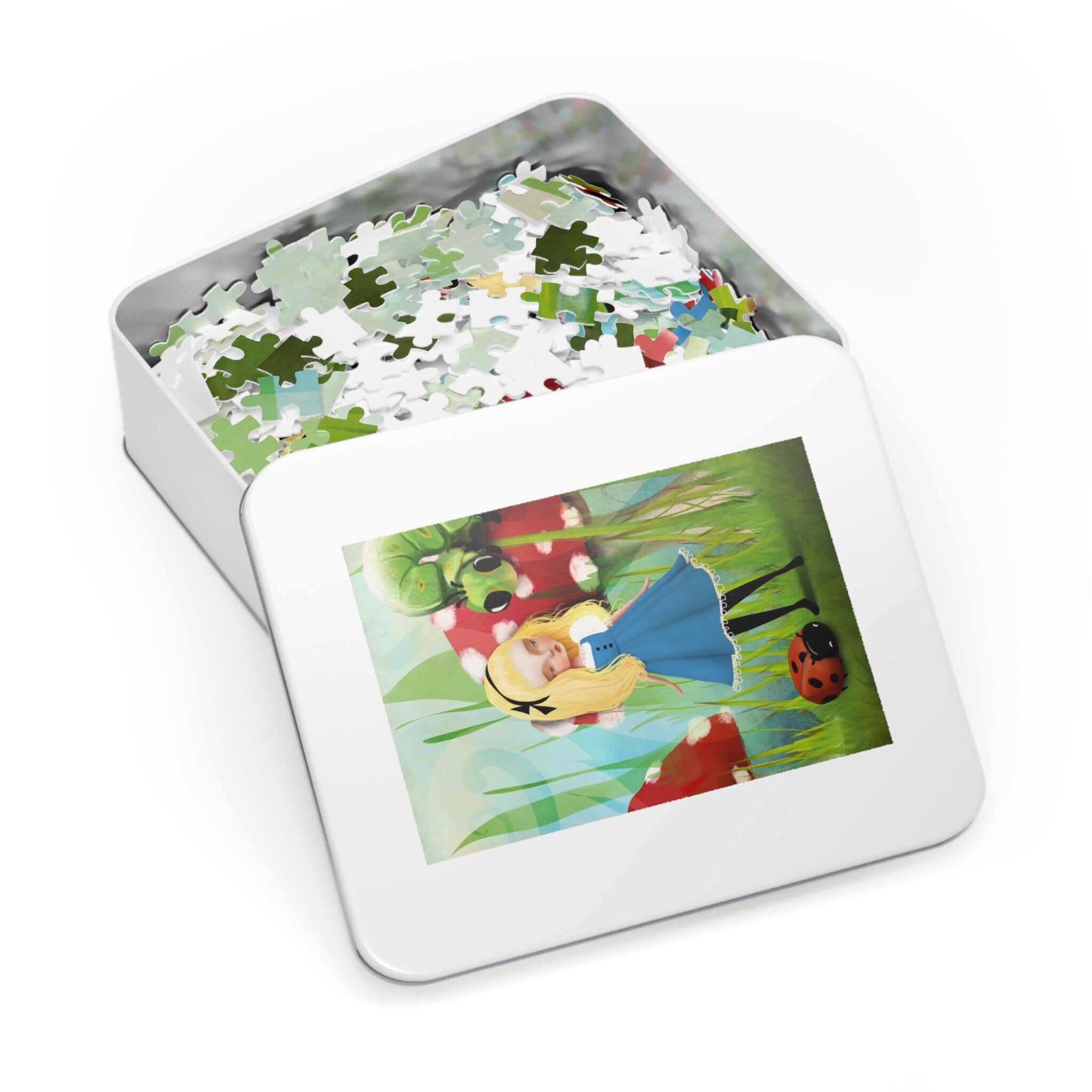Alice and the Caterpillar · Jigsaw Puzzle